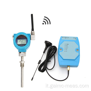 Trasmettitore di temperatura dell&#39;antenna wireless con batteria al litio